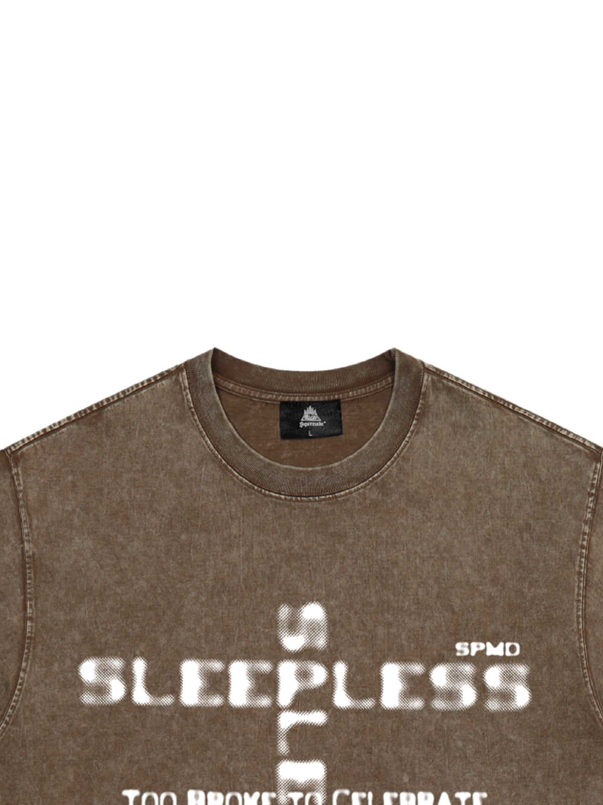 Orginal Phantom Letter Cross Print T-shirt