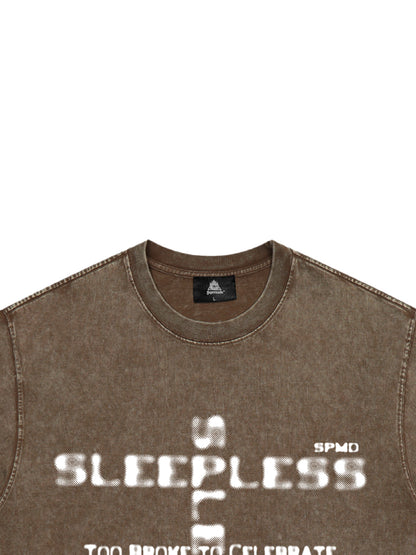 Orginal Phantom Letter Cross Print T-shirt
