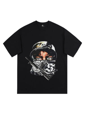Orginal Street Fighter Print T-Shirt