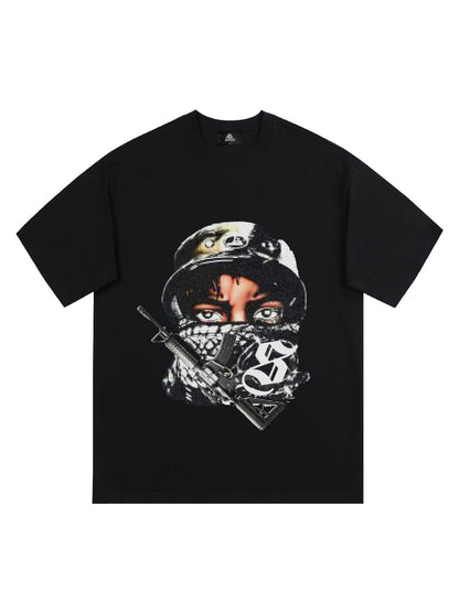 Orginal Street Fighter Print T-Shirt