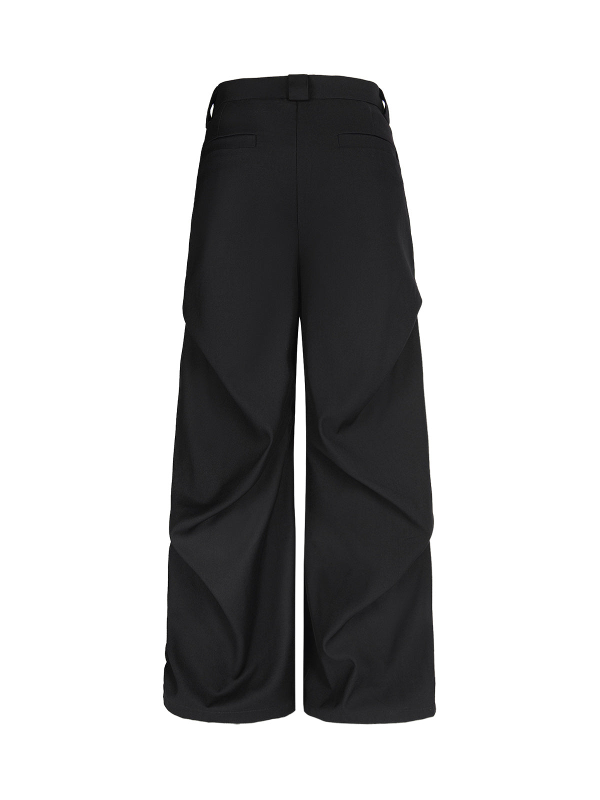 Retro Plissee Drape Cleanfit Hose