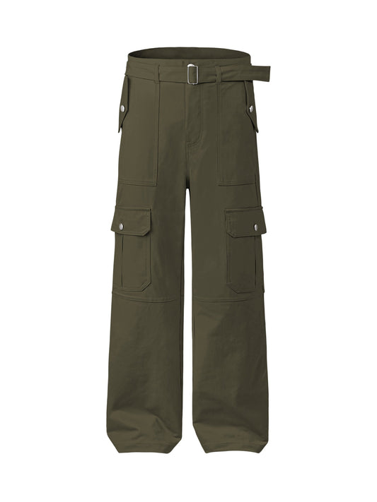 Pantalon cargo décontracté à poches High Street de Thesupermade