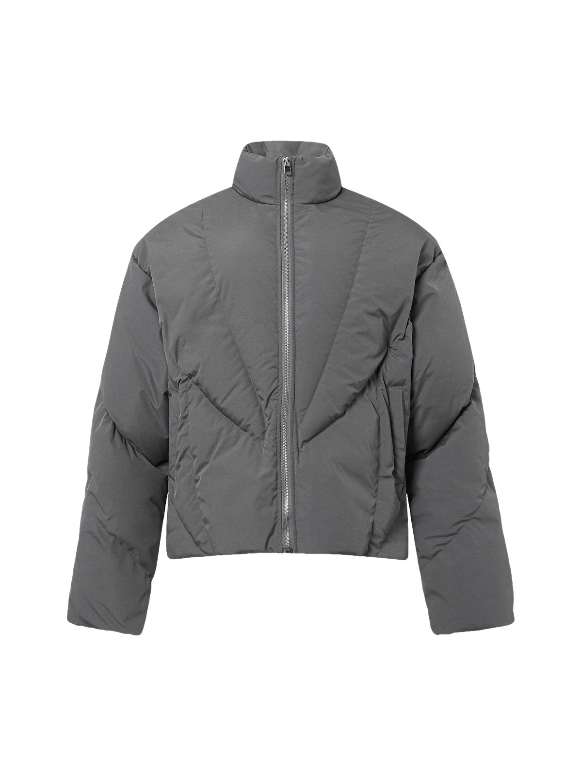 Classic Stand Collar Puffer Jacket