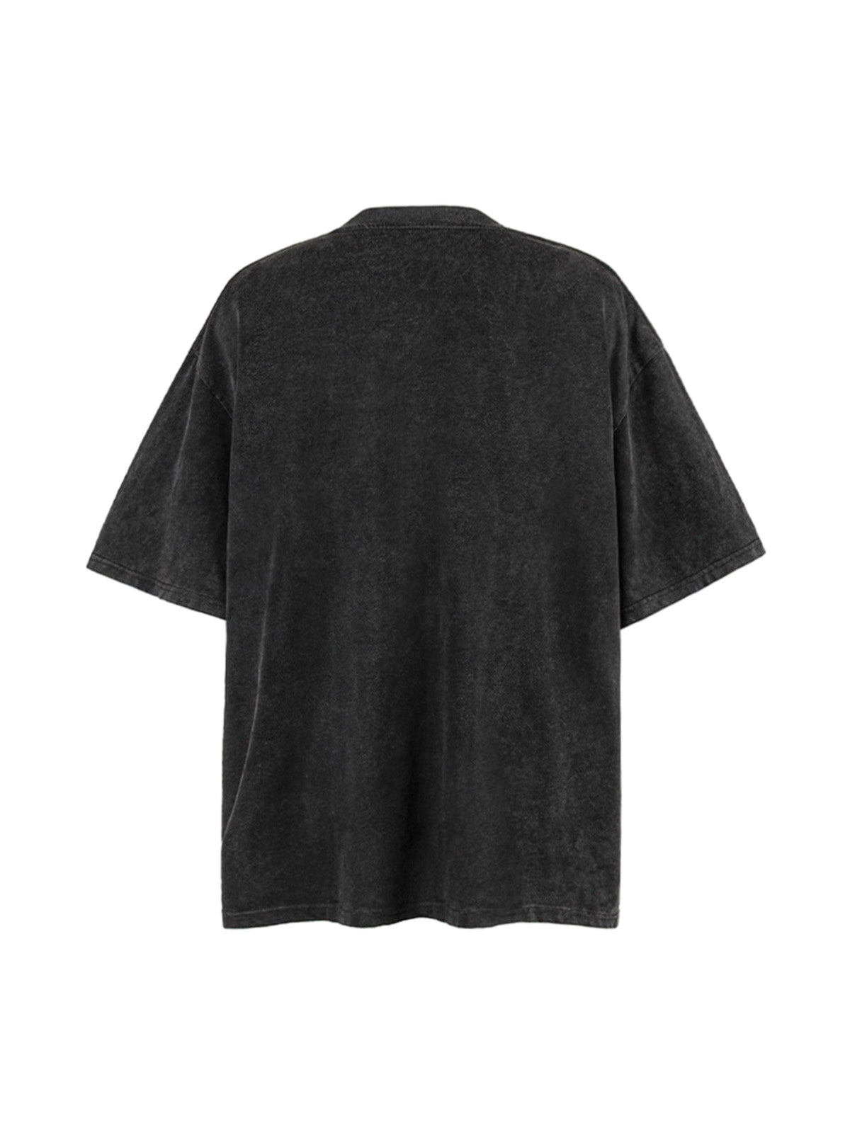 T-Shirt mit Rundhalsausschnitt und Graffiti-Print