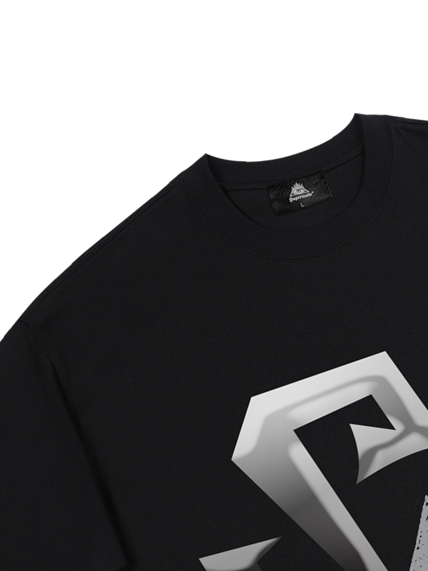 T-shirt imprimé avec le logo Thesupermad