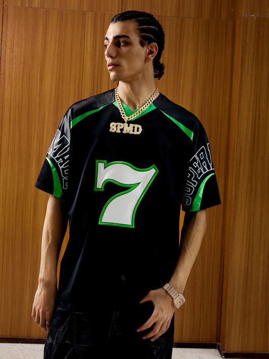 Originales Jersey-T-SHIRT in Kontrastfarbe – 2347