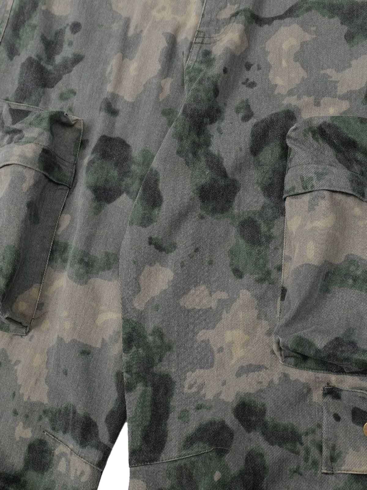 Pantalon cargo camouflage multi-poches
