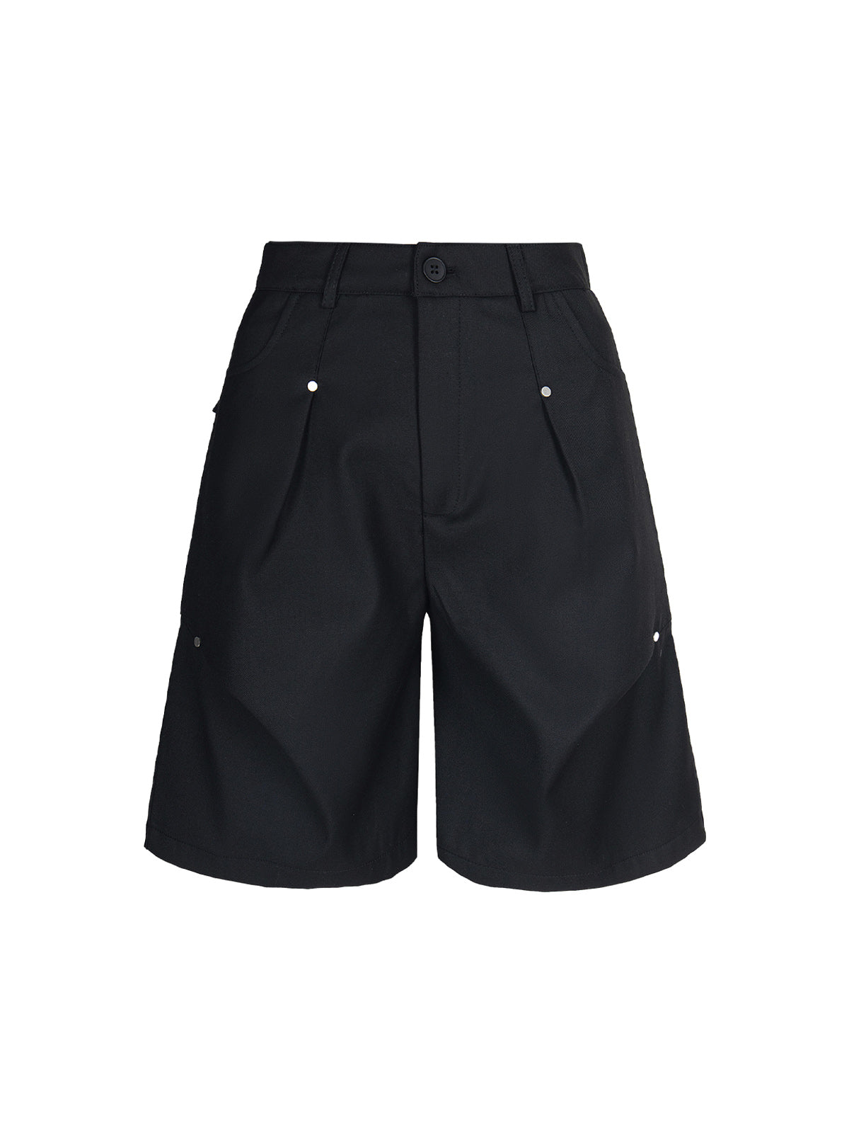 Short plissé à rivets Street Retro