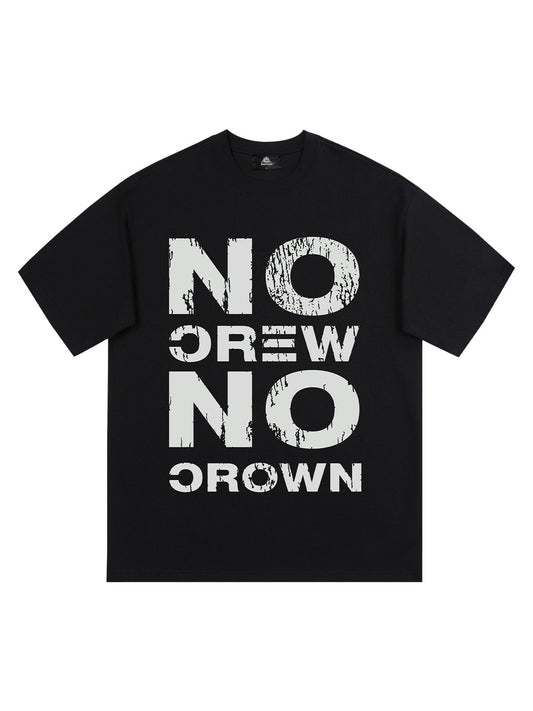 Originales No Crew No Crown Grafik-T-Shirt