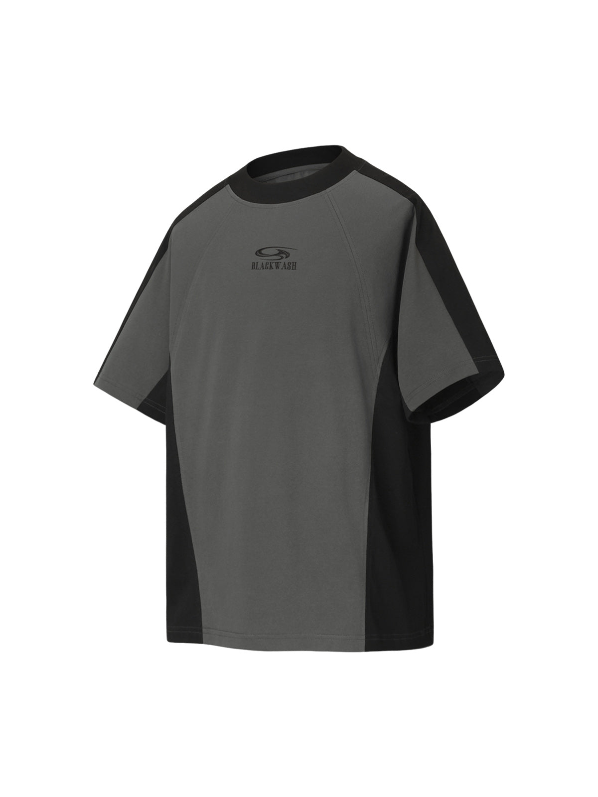 Contrast Color Short Sleeve T-Shirt