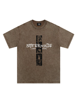 Mary Vintage-Inspired Graphic Design T-Shirt