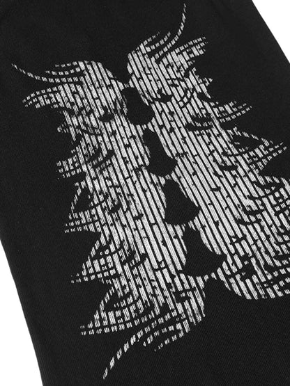 Street Skeleton Print Vest