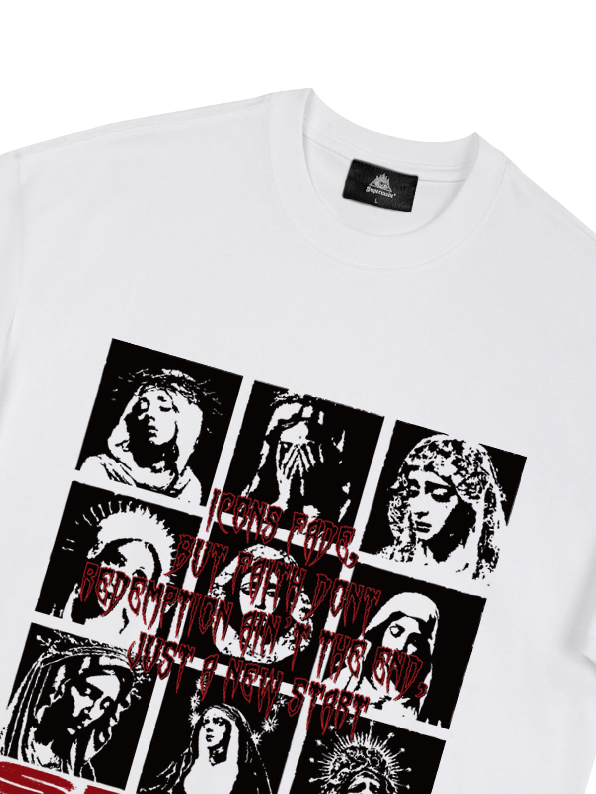Original Saint Slogan Graphic T-Shirt