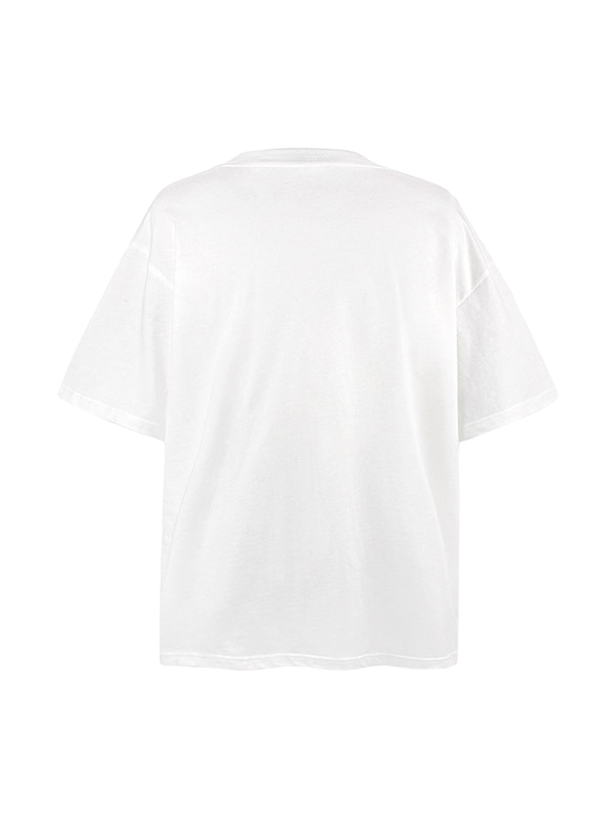 T-shirt oversize à imprimé ange