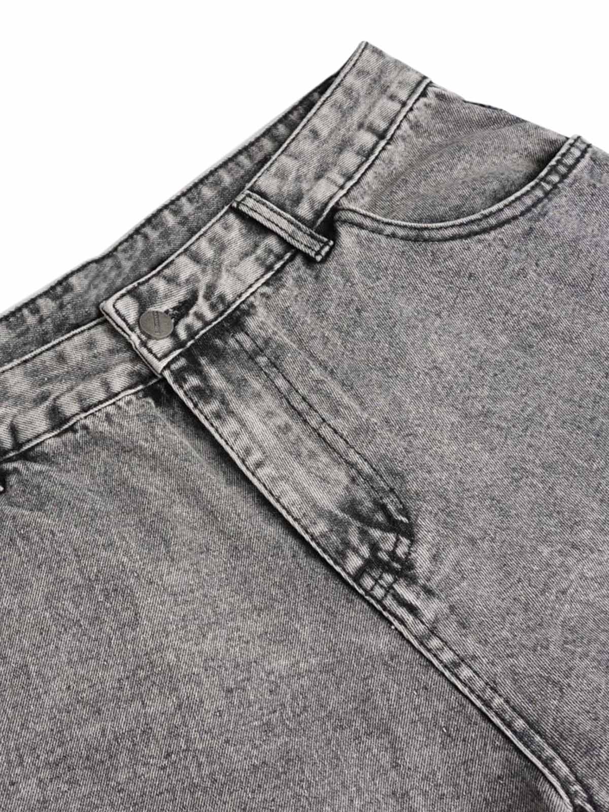 Jean cargo délavé multi-poches Thesupermade