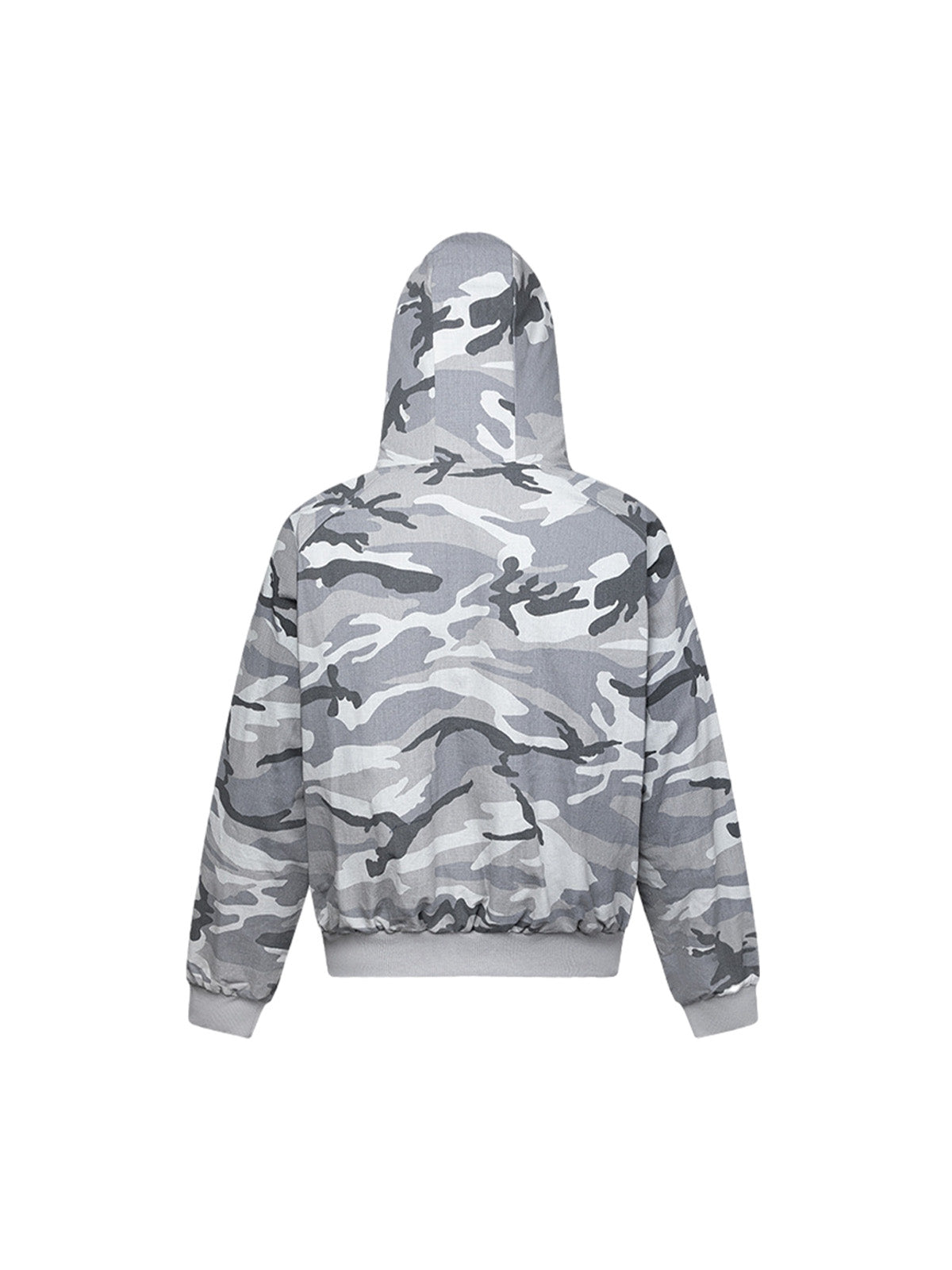 Veste à capuche en polaire camouflage Thesupermade