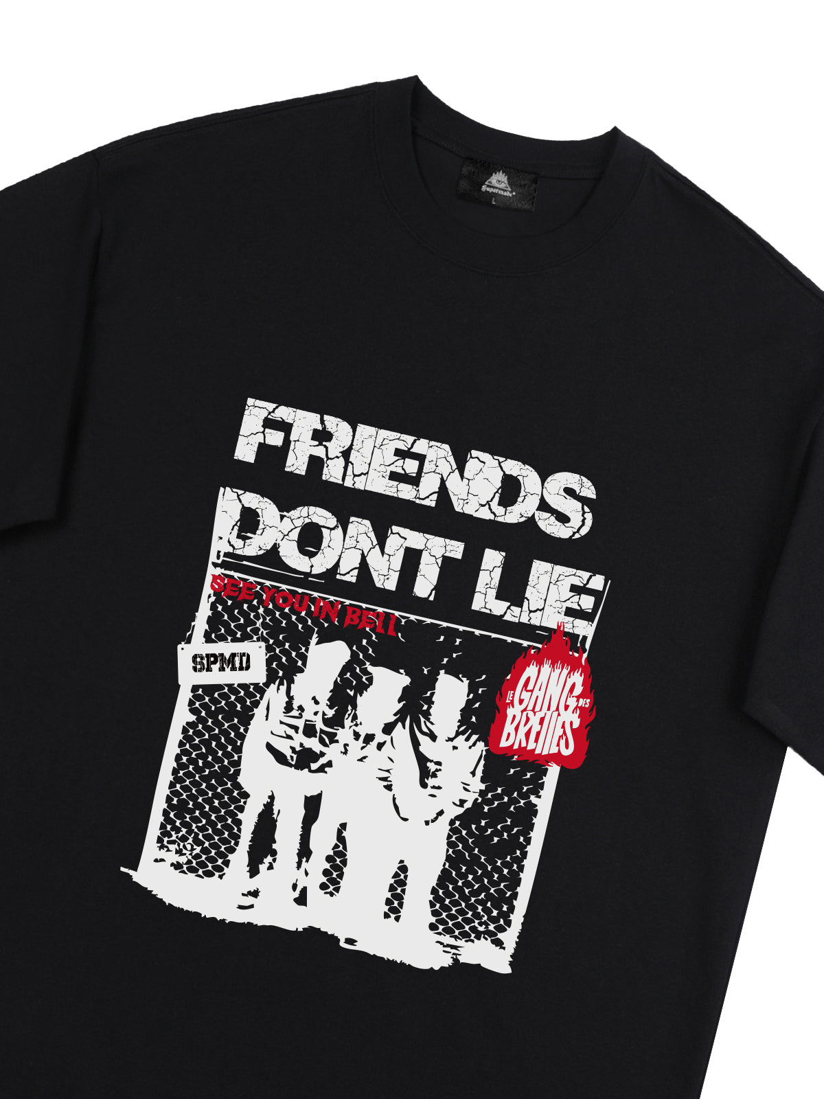 T-Shirt mit Original-Print „Friends Don’t Lie“
