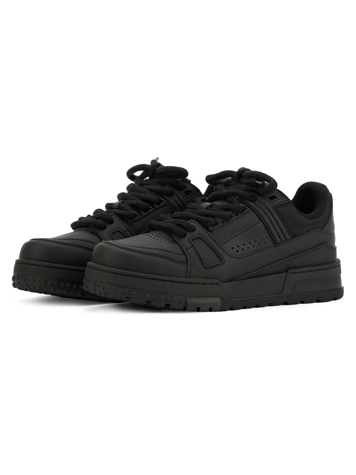 Thesupermade Black Warrior Street Rap Sneakers