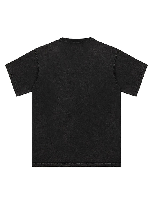 T-shirt imprimé ange délavé Thesupermade