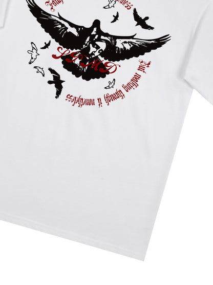 Original Vintage Washed Slogan Graphic T-Shirt