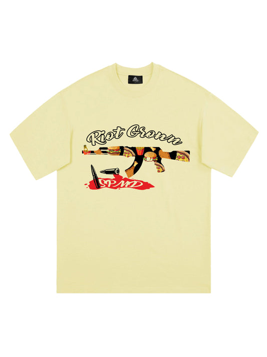 Original Funny AK Graphic Print T-shirt