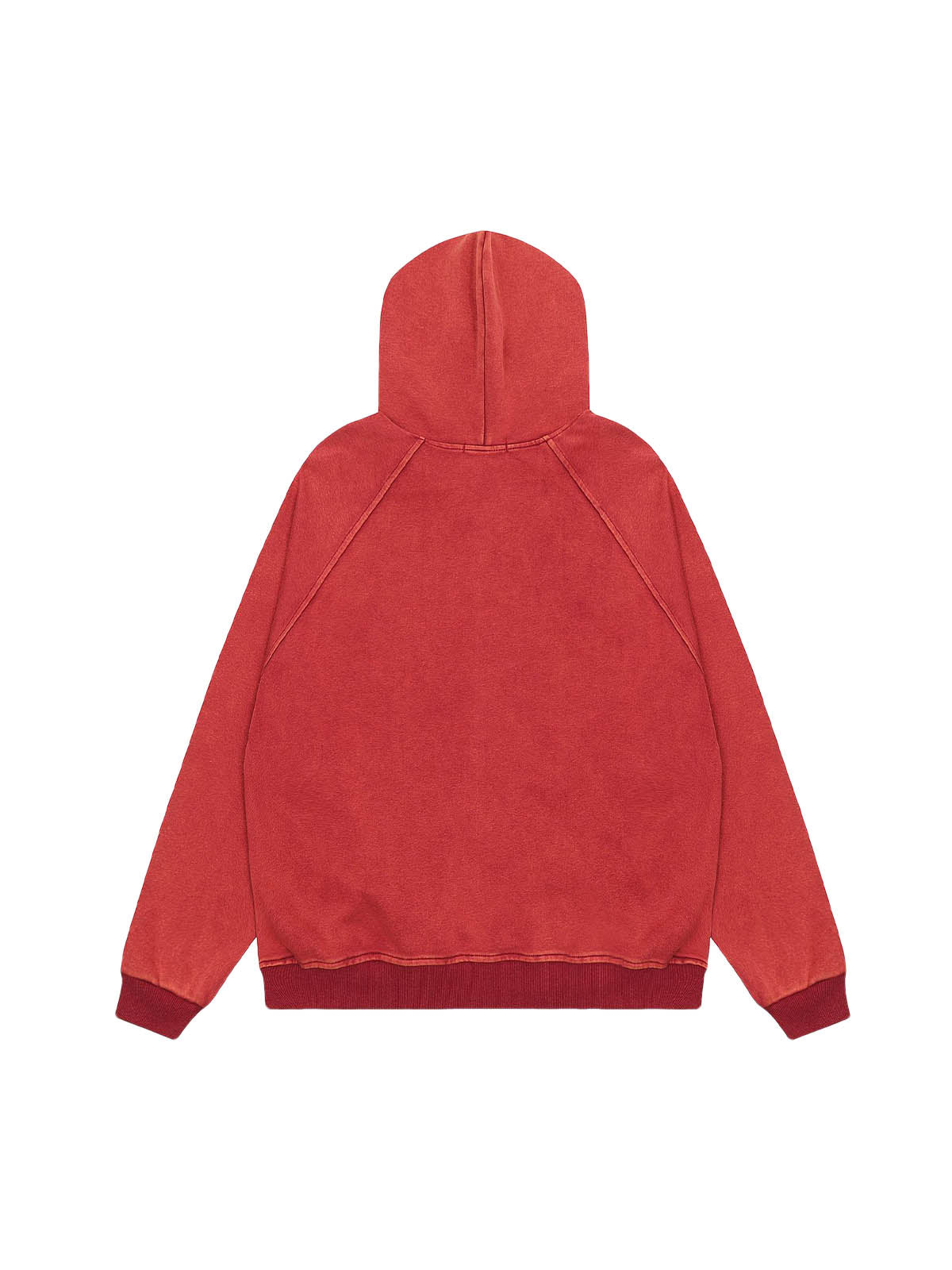 Sweat à capuche zippé avec col en fourrure lavée