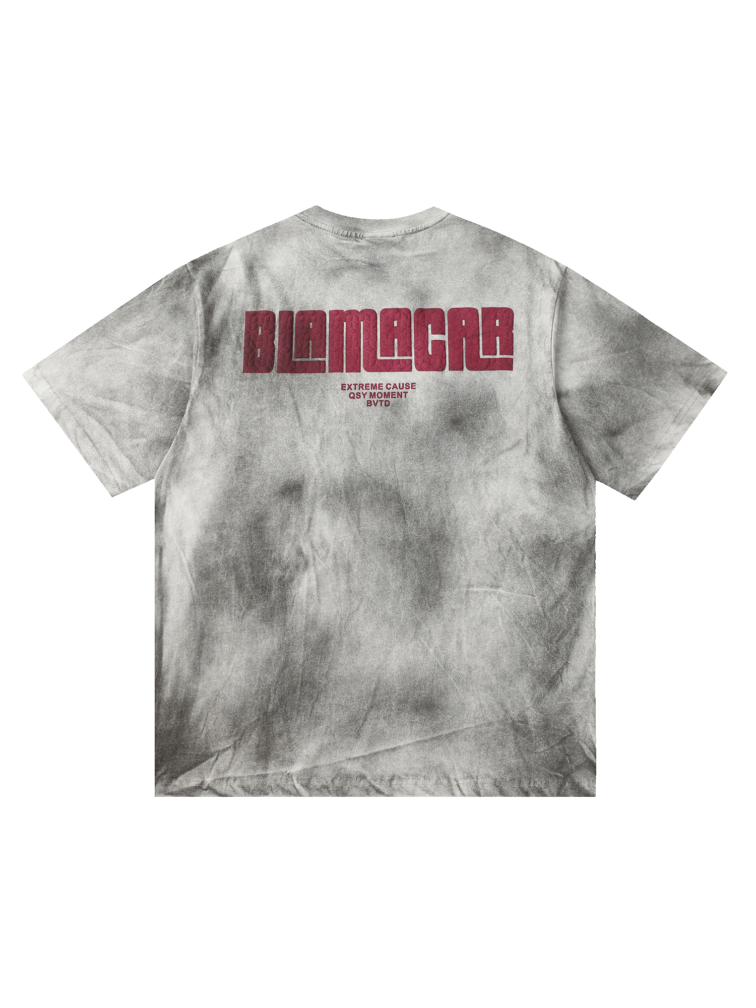 Thesupermade Washed Print 11 Street Rap T-Shirt