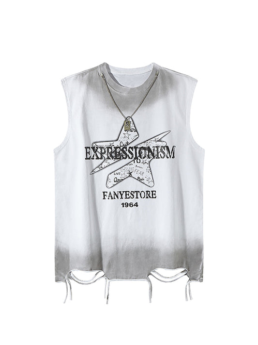 Street Star Graphic Vest