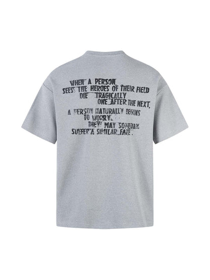 T-Shirt mit auffälliger Grafik