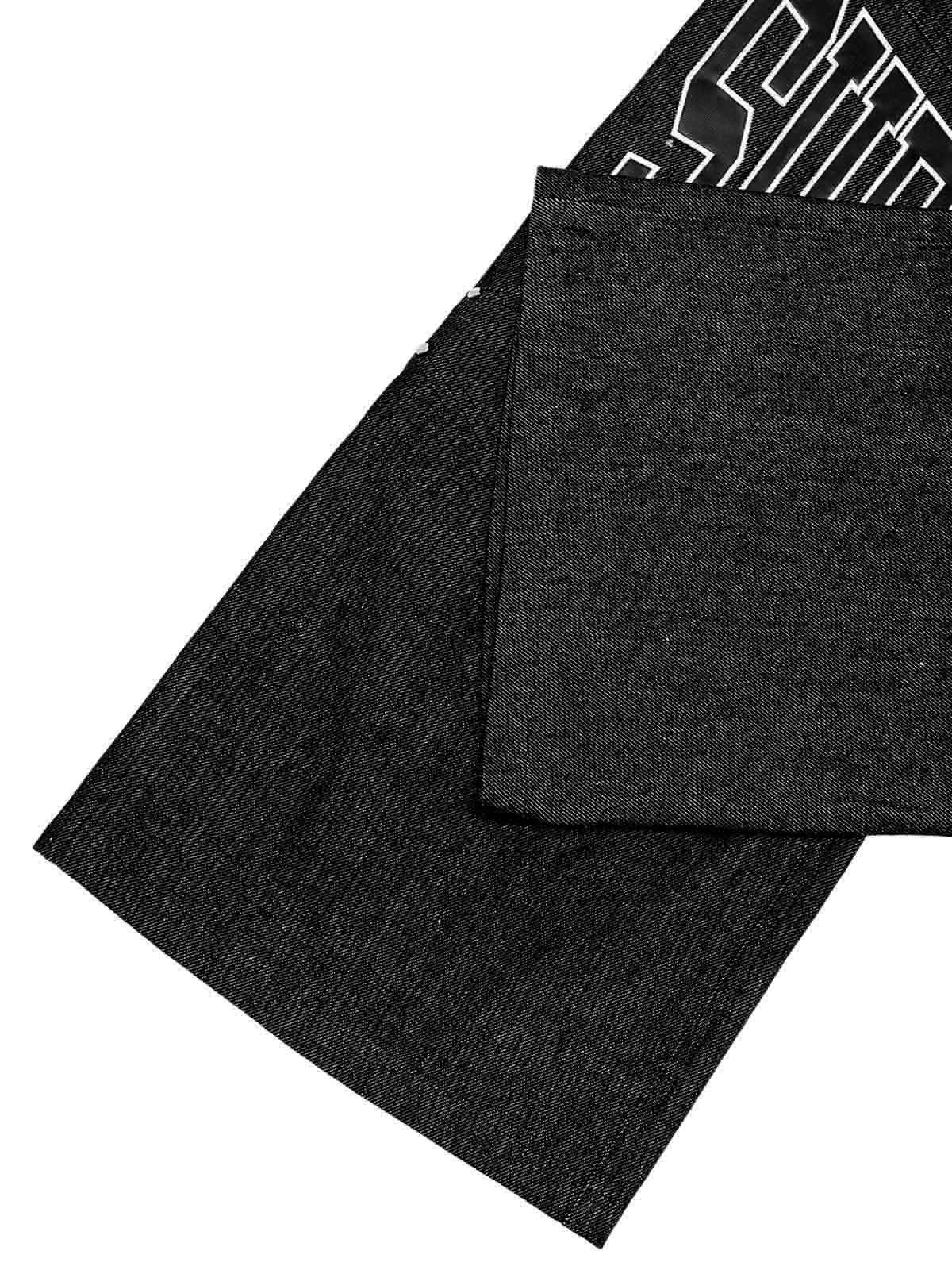 Original Spliced ​​Straight Jeans