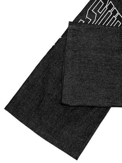 Original Spliced ​​Straight Jeans