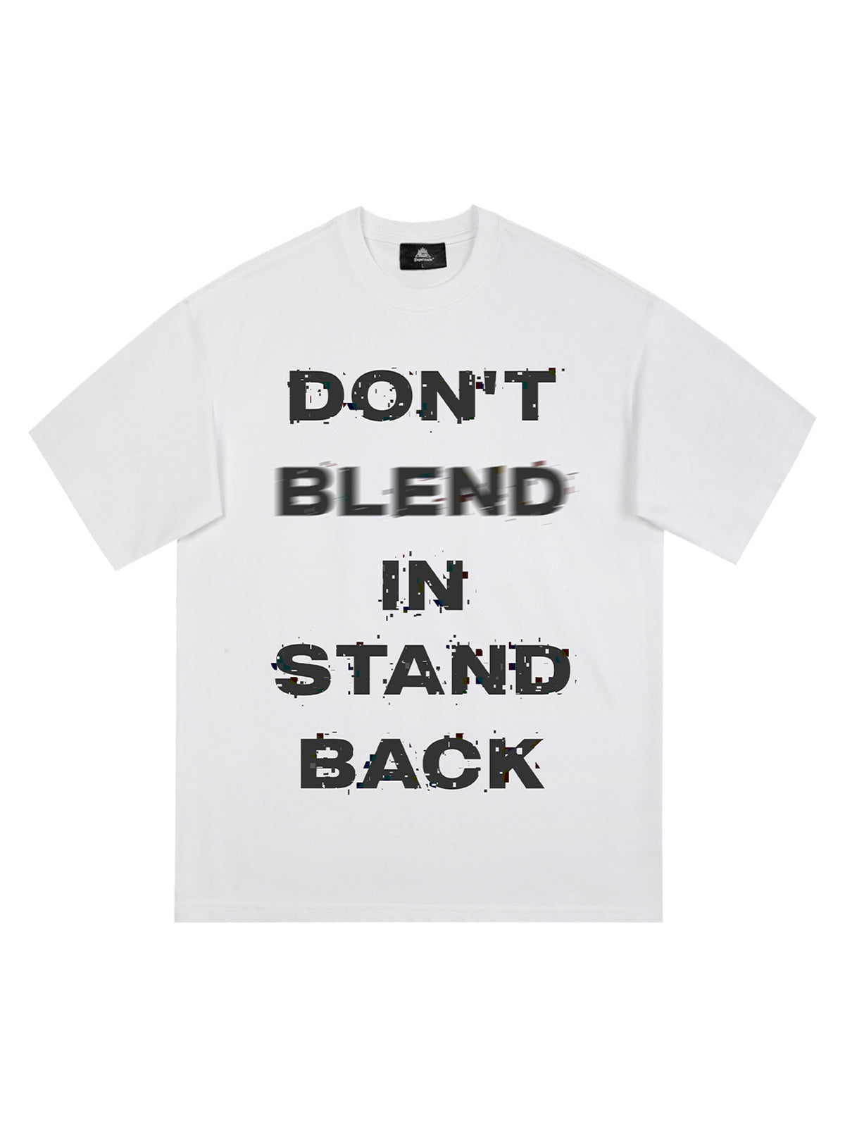 Original T-Shirt mit dem Slogan „Nicht untertauchen, zurücktreten“