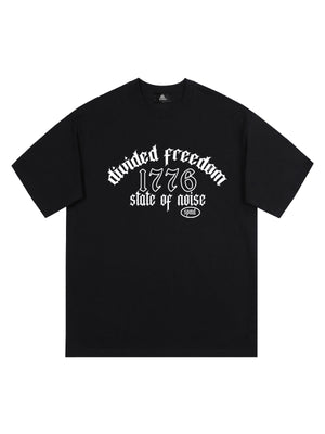 Original 1776 Lettering Print T-shirt
