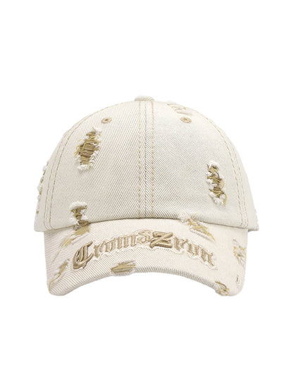 Baseballkappe mit Buchstabenstickerei