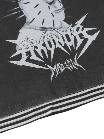 T-shirt graphique Street Dark Punk