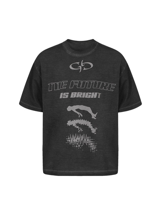 T-shirt graphique « L'avenir est prometteur »