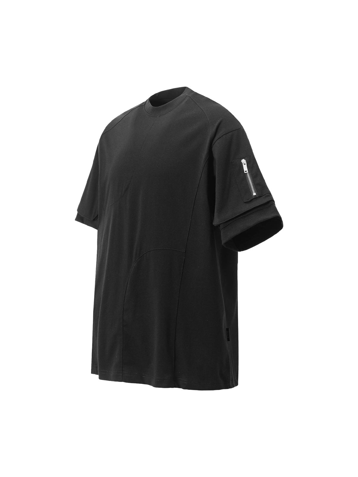 T-shirt fonctionnel à poche délavée rétro