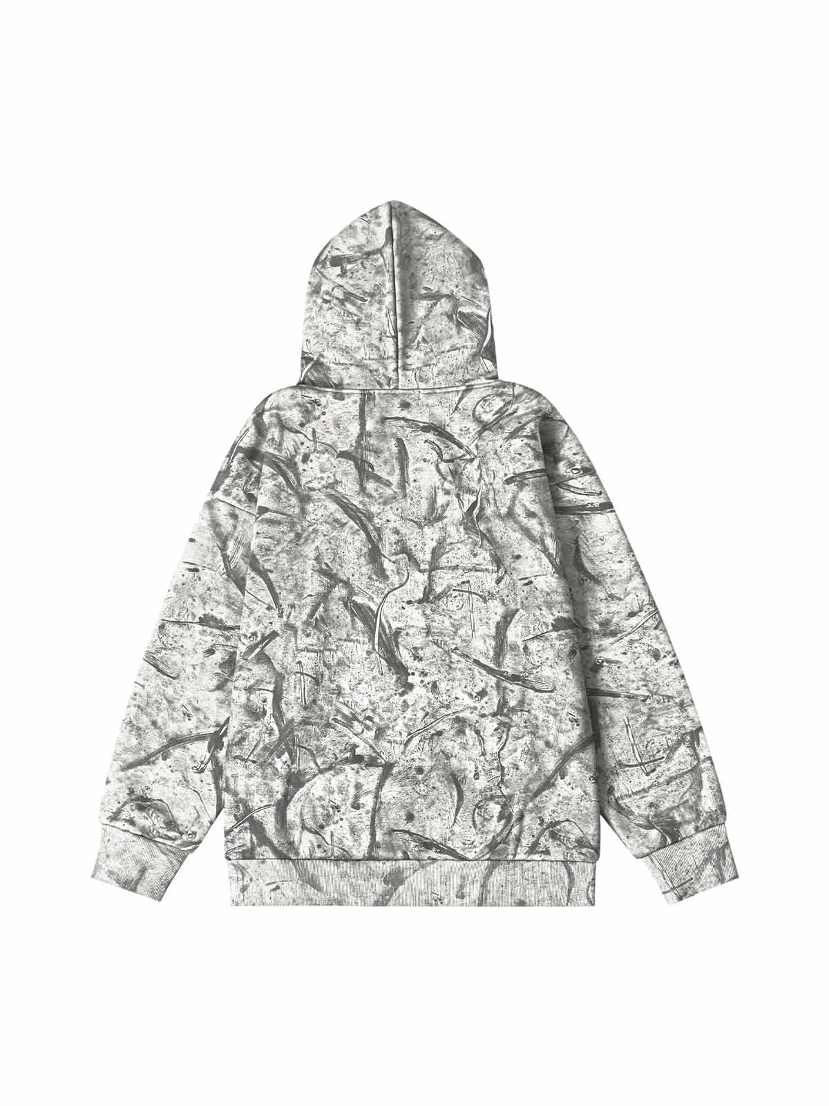 Thesupermade Camouflage Pullover Fleece Hoodie