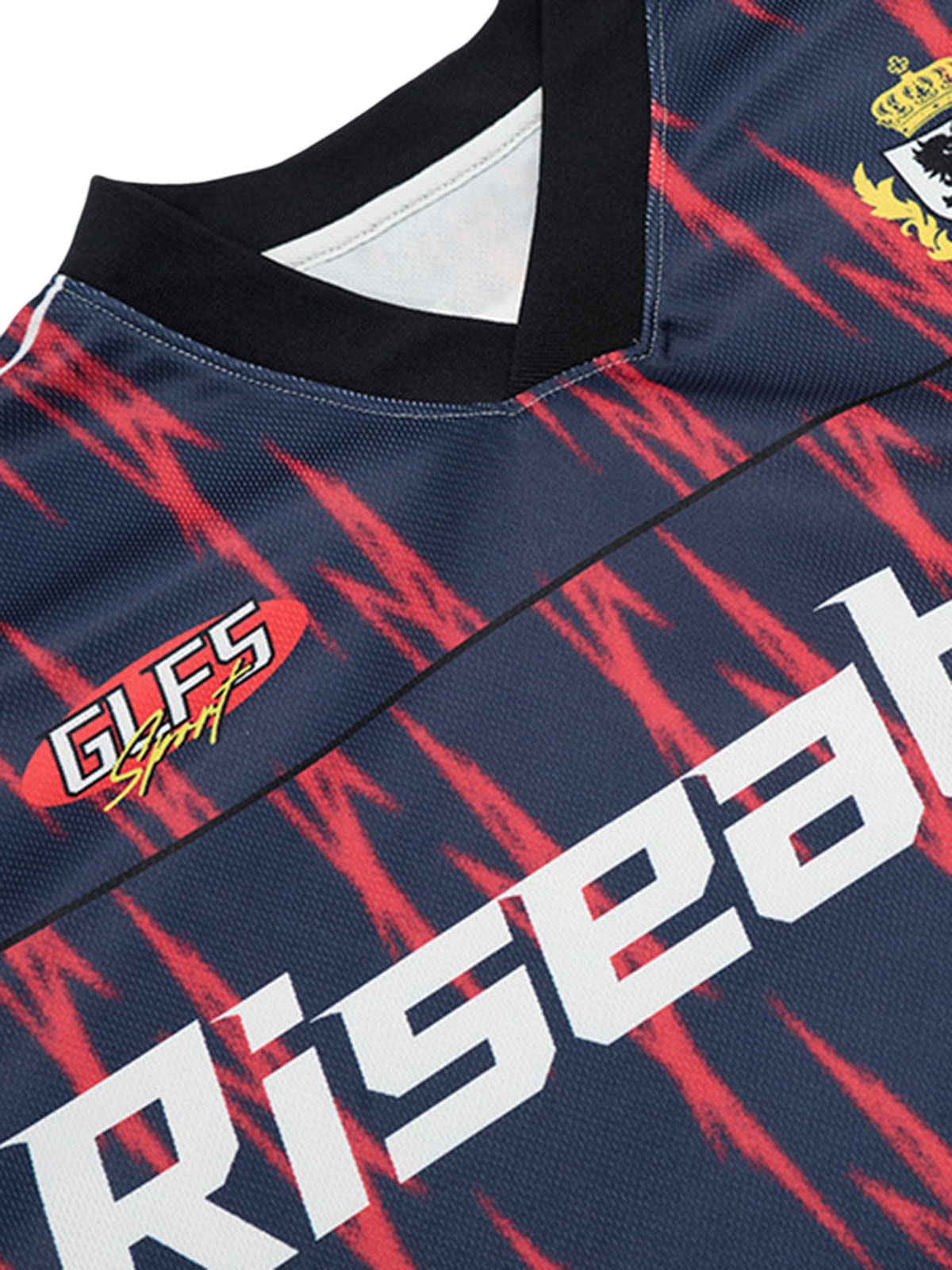 T-shirt col V en jersey