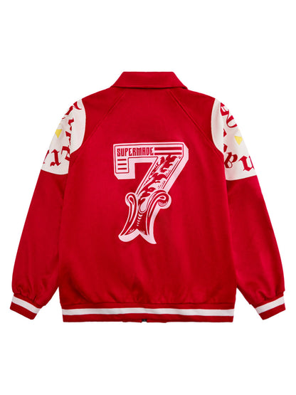 Original Collegejacke in Kontrastfarbe – 2349