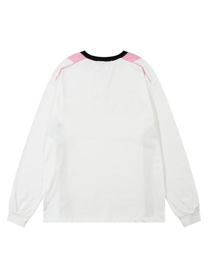 Thesupermade Racing Oversized Long Sleeve T-shirt