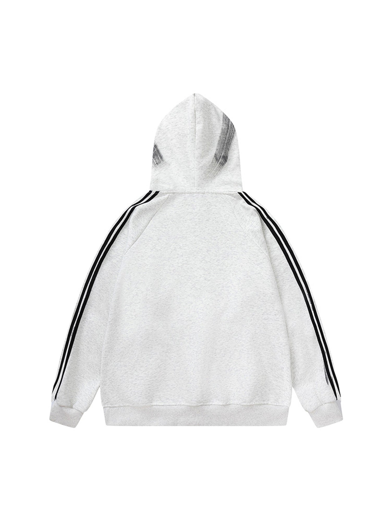 Thesupermade – Kapuzenpullover mit schmutzigem Pinselstrich und Graffiti