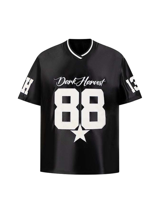 T-Shirt mit Sporttrikot-Aufdruck „88“
