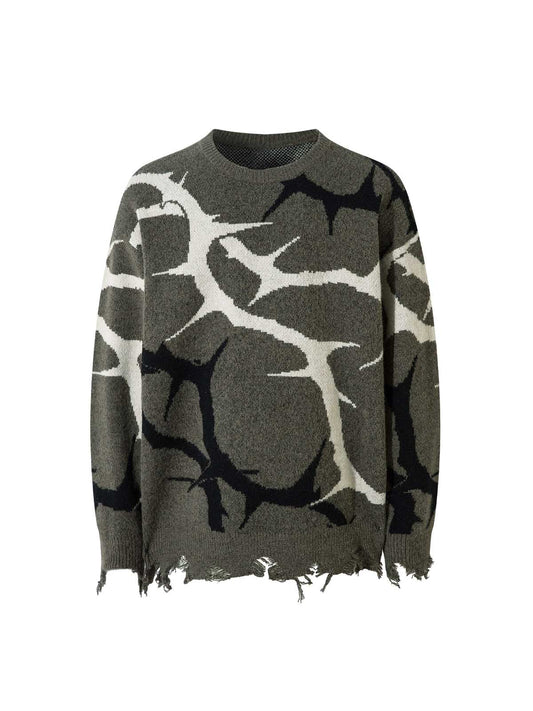 Le pull Thorn Destroyed de Supermade
