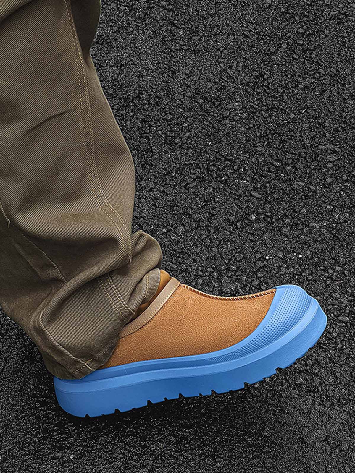 Bottes de neige en fourrure polaire à semelles épaisses Thesupermade