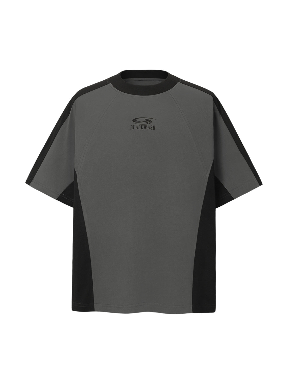 T-shirt à manches courtes de couleur contrastée