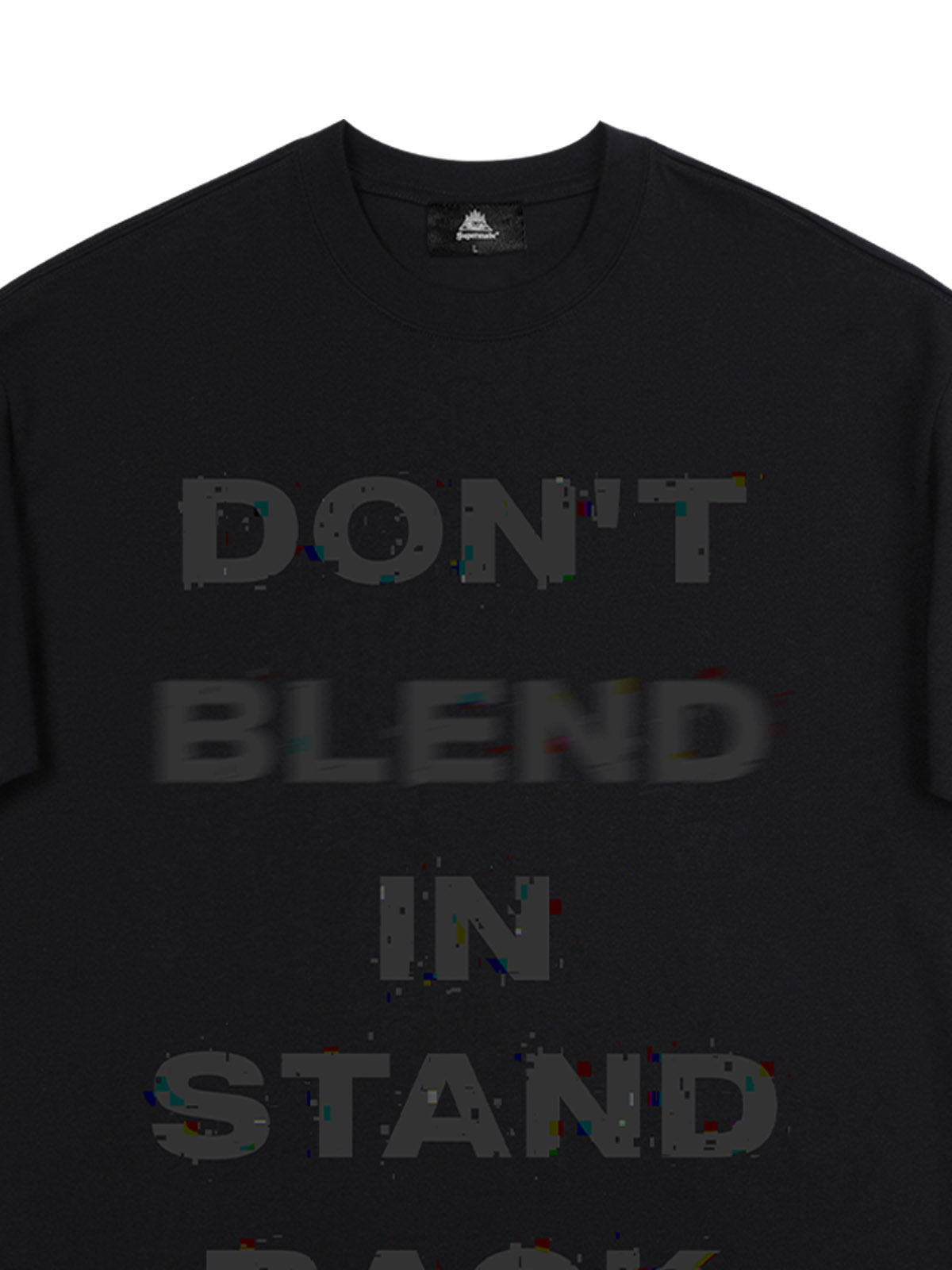 Original T-Shirt mit dem Slogan „Nicht untertauchen, zurücktreten“