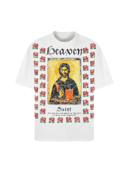 T-shirt graphique floral Heaven