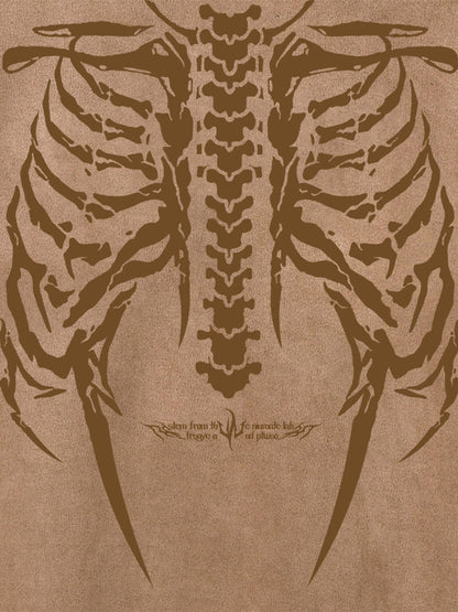 Skeleton Graphic Oversized T-Shirt