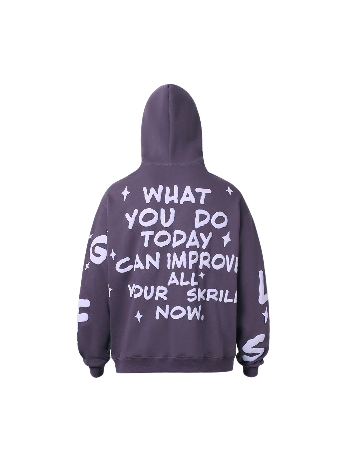 Thesupermade Foam Letter Hoodie